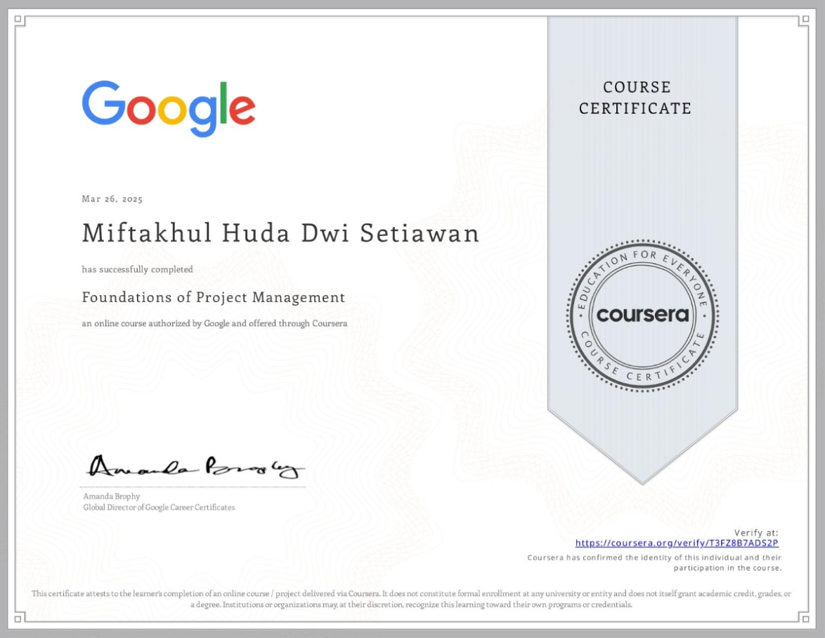 Foundations of Project Management